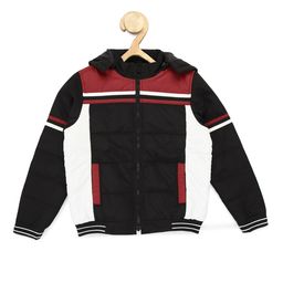 Allen Solly Junior Boys Colourblocked Open Front Jacket-picture-32