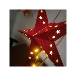 Special You Red Christmas Paper Hanging Star Decoration, Christmas Decor (1Pc) image 5
