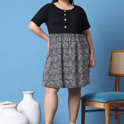 theRebelinme Animal Print A-Line Midi Dress-image-30