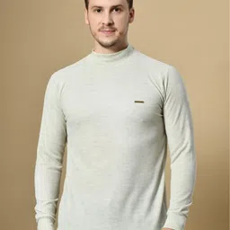 STARFOX Men Solid High Neck Cotton T-shirt-picture-17