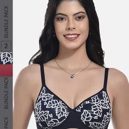StyFun Pack of 2 Full Coverage Lightly Padded Bra With All Day Comfort-picture-31