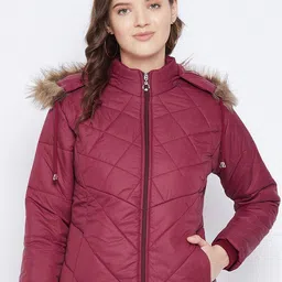 VERO AMORE Faux Fur Trim Hooded Padded Jacket-picture-37