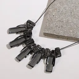SOHI Silver-Plated Minimal Necklace-picture-31
