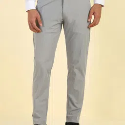 Allen Solly Men Mid-Rise Formal Trousers-image-59