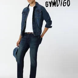 Pepe Jeans Men Straight Fit Mid-Rise Light Fade Jeans-image-1