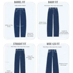 The Souled Store Women Straight Fit High-Rise with Side Stripe Jeans image 3