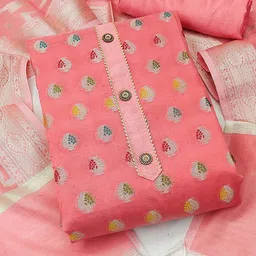 SAINOOR Semi-Stitched Dress Material image 5