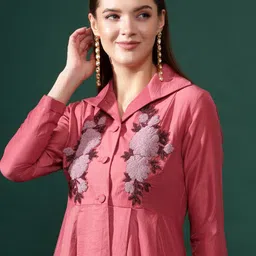 AAKAAR Embellished Tunic & Trousers Co-Ord Set image 2