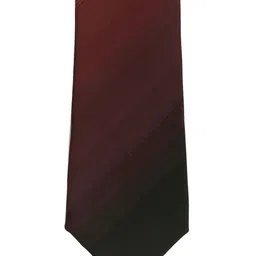 The Tie Hub Men Red & pink Woven Design Microfiber Necktie image 2
