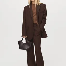 MANGO Boat Neck Ribbed Pullover Sweater image 3