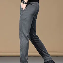 StyleCast x Revolte Men Slim Fit Easy Wash Pleated Trousers image 4