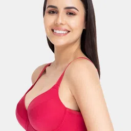 Amante Solid Padded Wired Smooth Definition T-Shirt Bra - BRA75701 image 2