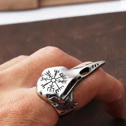 Lovemi Movements Silver-Plated Stainless Steel Finger Ring-image-41
