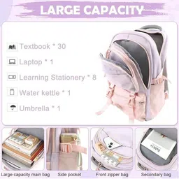 Red Lemon Unisex Backpack image 4