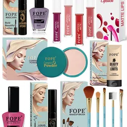 FOPE Set Of 15 Foundation, Compact, Mascara, Lipstick, Nail Polish & Brush Set-image-50