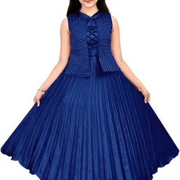 PRENA FASHION Girls Blue Dresses-image-18