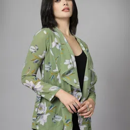 KASSUALLY Women Printed Shrug image 3