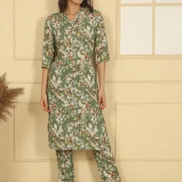 AURELIA V Neck Tunic With Trousers Co-Ords-image-19