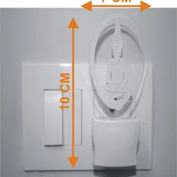 1ST TIME Red & White Acrylic Contemporary Abstract Shaped Shaped Wall Lamp image 4