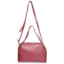 Sassora Leather Structured Shoulder Bag image 3