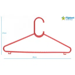 SINAL 12 Pieces Red Clothes Hanger image 2