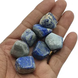 Sahiba Gems Blue Uncut Natural Lapis Lazuli Gemstone image 4