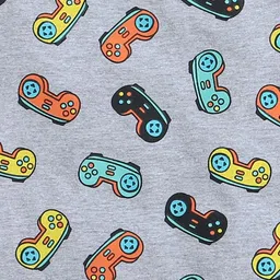 ETCHED DESIGN Boys 2 Printed Extended Sleeves Applique T-shirt image 4