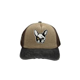 The Tie Hub Unisex Pitbull Dog Face Logo Embroidered Cotton Baseball Cap-picture-12