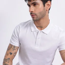 glitchez Timeless Trend Polo Collar Regular Fit T-shirt-picture-37