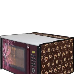 Wings Star Brown Printed Microwave Oven Covers-picture-40
