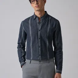 Banana Club Men Classic Striped Casual Shirt image 4