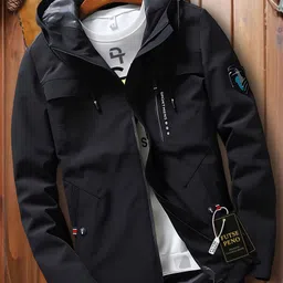 futse peno Men Solid Casual Jacket image 1