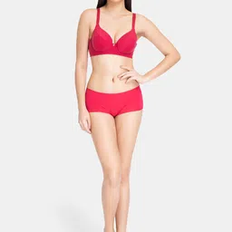 Amante Solid Padded Wired Smooth Definition T-Shirt Bra - BRA75701 image 4