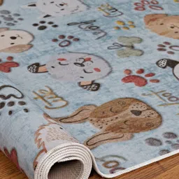 kaleen india Anti-Skid Backing Washable Indoor-Outdoor Rugs image 2