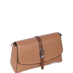 Luvoksi Women Textured PU Structured Sling Bag image 4