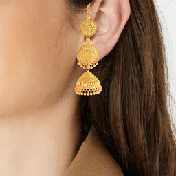DZINETRENDZ Classic Jhumkas Earrings image 2