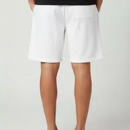 FABSTIEVE Men Typography Printed Low-Rise Shorts image 2