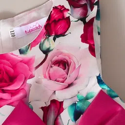 Hopscotch Floral Print Fit & Flare Dress image 3