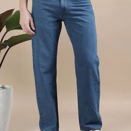 Mast & Harbour Men Comfort Mid-Rise Relaxed Fit Jeans-picture-34