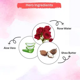 Oneway Happiness Rose Lightening & Hydrating Body Lotion With Vitamin E - 100 ml image 4