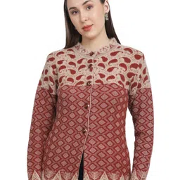 Chatanya Women Embroidered Cardigan-image-75
