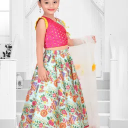 Pragya Exclusive Girls Ready to Wear Lehenga & Blouse With Dupatta image 3
