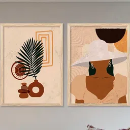 WALLLANE Brown Wood Wall Art image 4