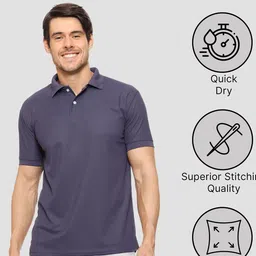 TQH Polo Collar Short Sleeves T-shirt image 3