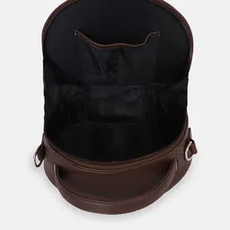 Bagsy Malone Brown Embellished PU Shopper Handheld Bag with Quilted image 5