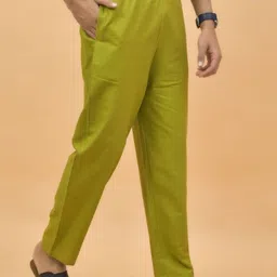 ETC X D To D Life Style Men Cotton Regular Fit Mid-Rise Trousers-picture-40