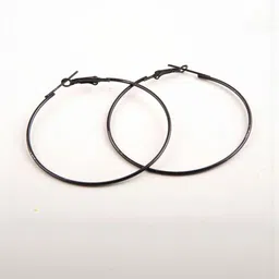 Creative Frogs Contemporary Hoop Earrings image 1