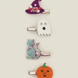 Accessorize Girls Set of 4 Alligator Hair Clip-image-61