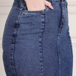 PUELLA Flared Midi Skirt image 5
