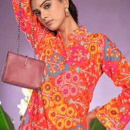 KALINI Printed Top With Trouser Co-Ords-picture-31